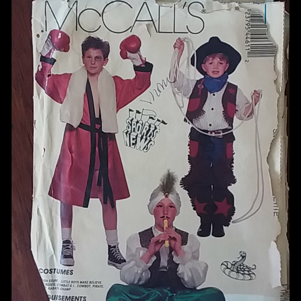 Great Boys' Tough Stuff Pattern by McCall's